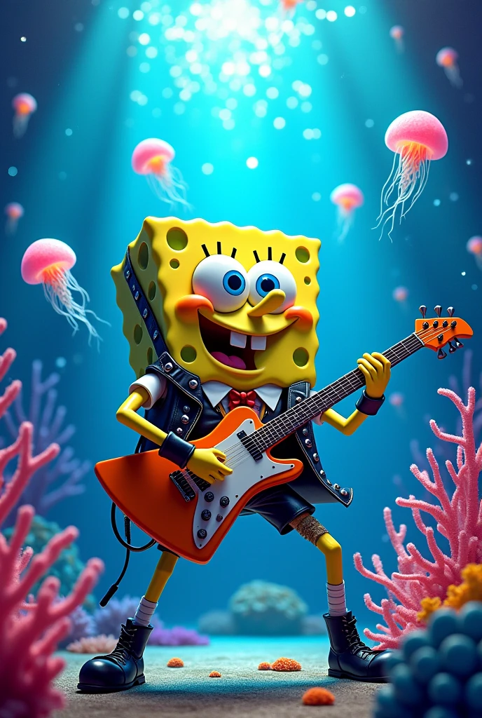 Bob esponja rockeiro