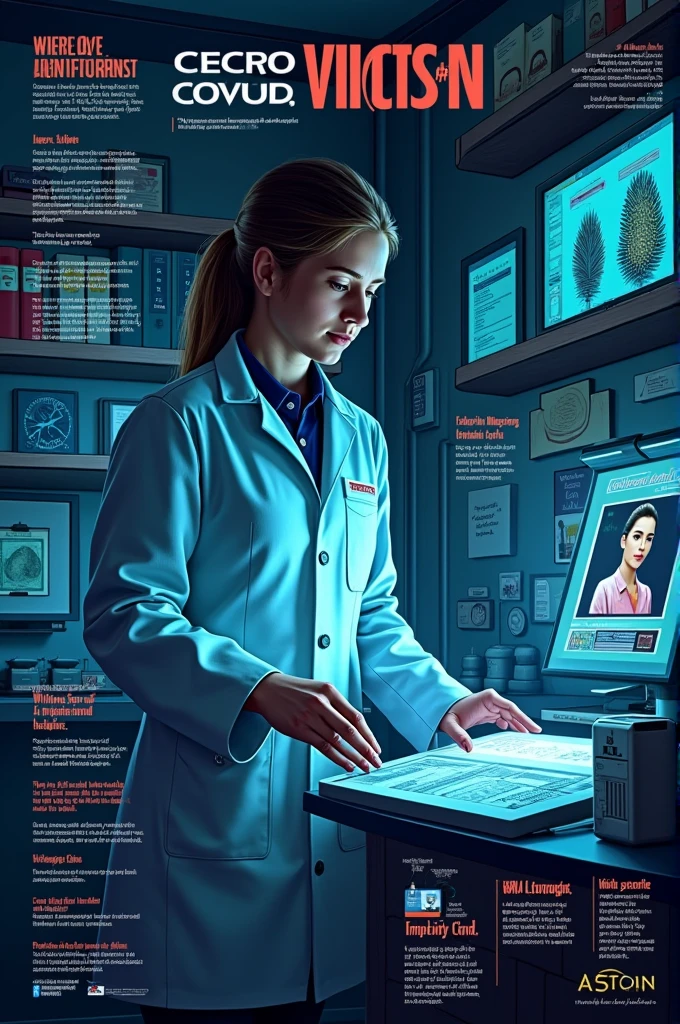digital poster talking about any one case study where they identified the victim with some unique identification feature!