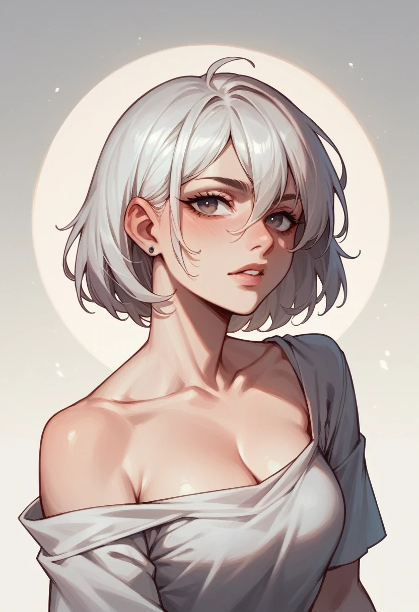 White hair
