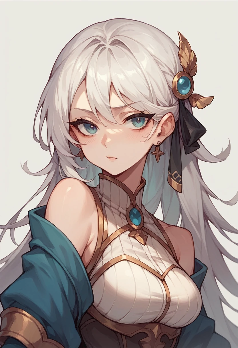 White hair
