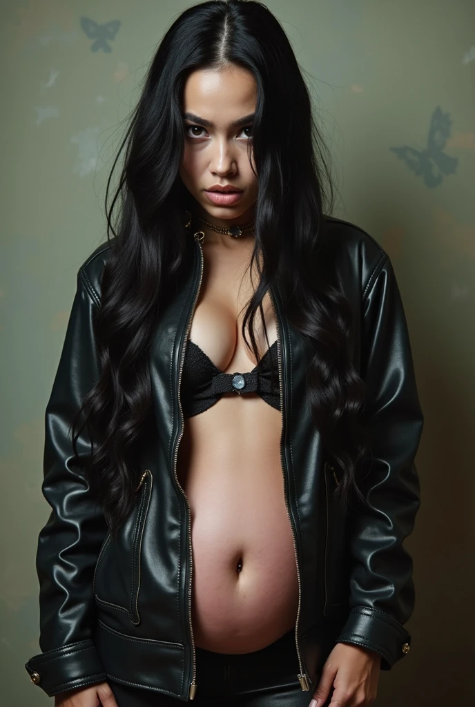 Billie eilish showing her  