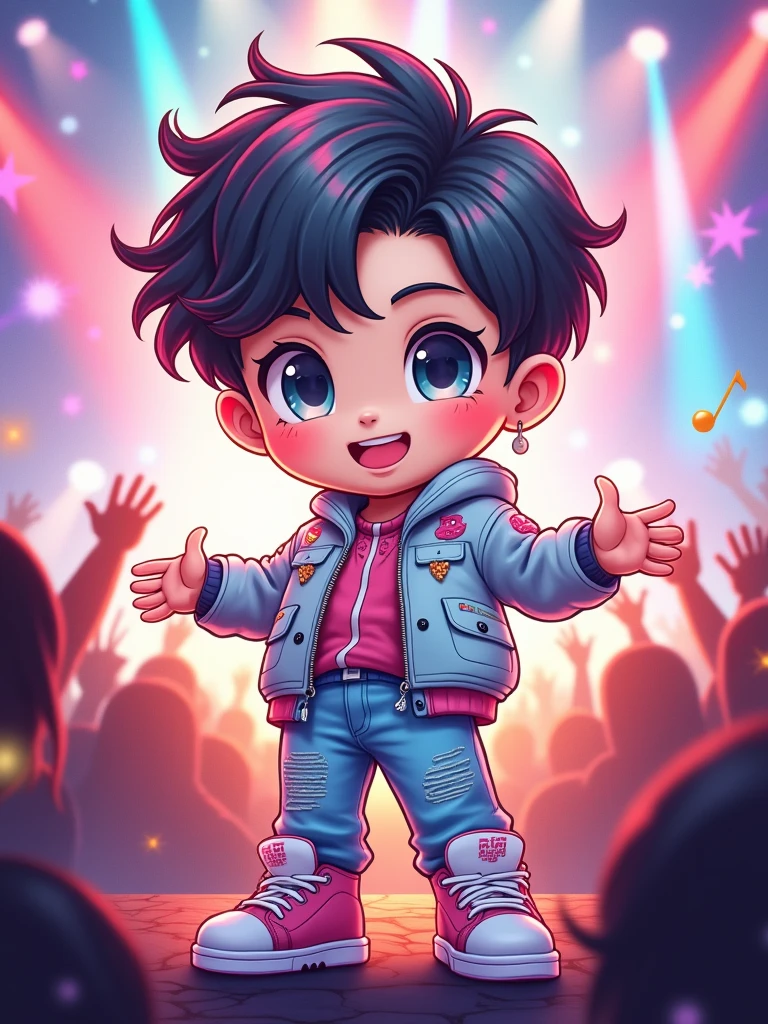 Chibi version of BTS STELL, jimin