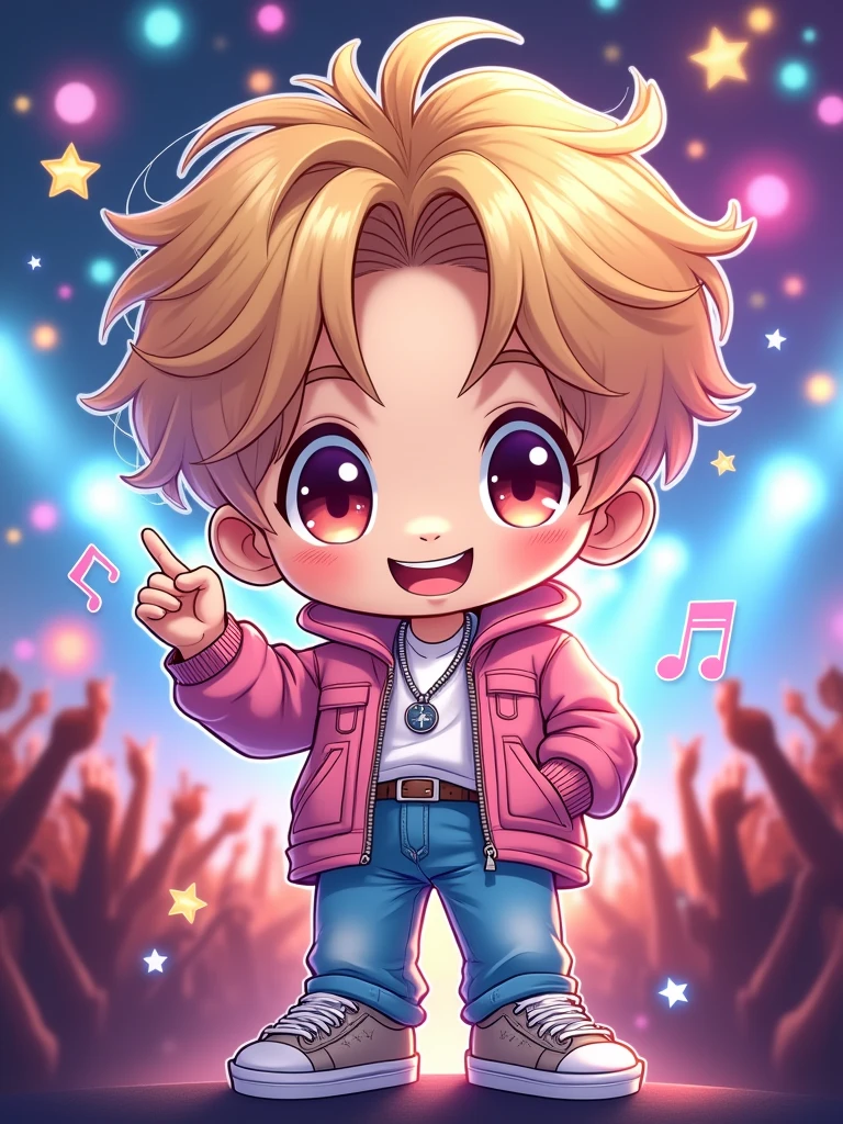 Chibi version of BTS STELL, jimin