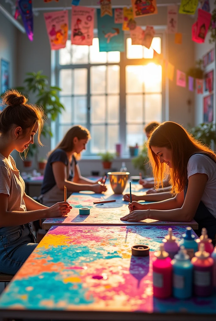 Create a good morning image , sublimation and screen printing stationery and we give.Very dynamic and fun course, more professional, lots of colors and printing inks