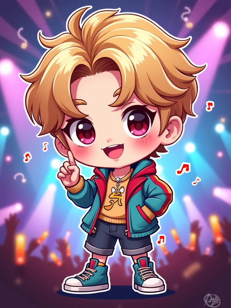 Chibi version of BTS STELL, jimin