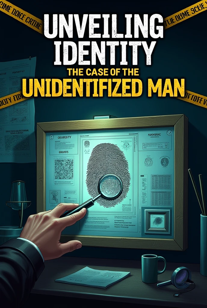 English poster talking about any one case study where they identified the victim with some unique identification feature.