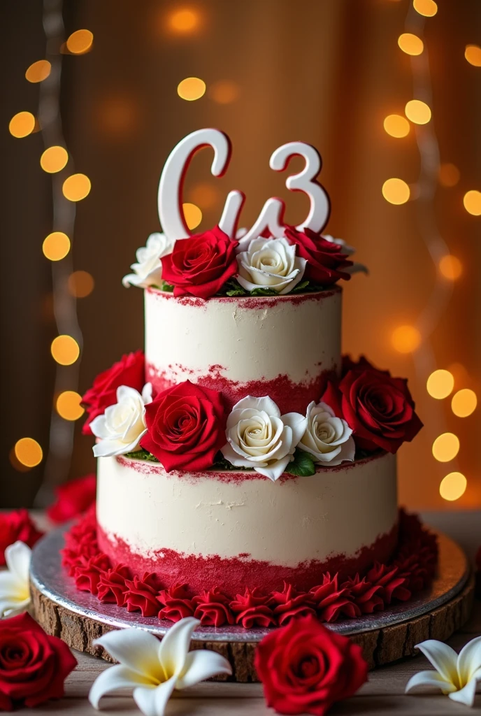 Send me a drawing of a cake that says CW. 33.
Happy 48th anniversary you can make it varied with white and red