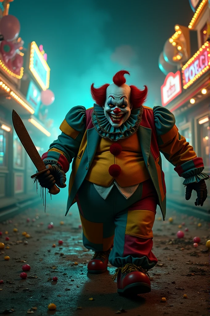 Fat killer clown
