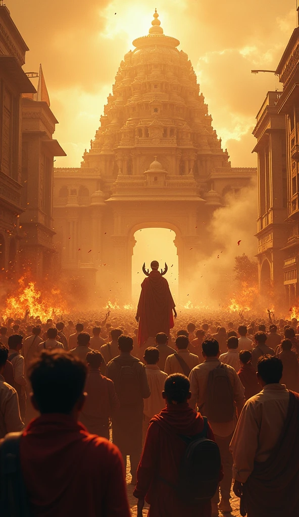 3. Predictions for Kali Yuga: Include a section illustrating:
• The rise of leaders opposing Vedic traditions.
• Social disorder and fragmentation in India.
• The general decline in moral and spiritual values.