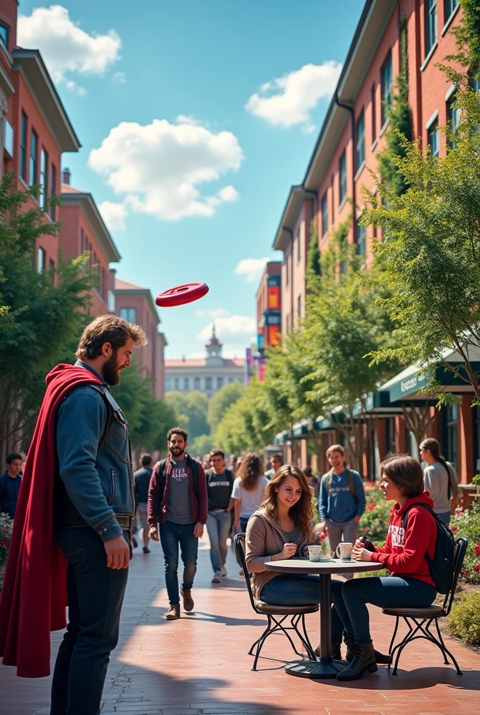 The Avengers in college