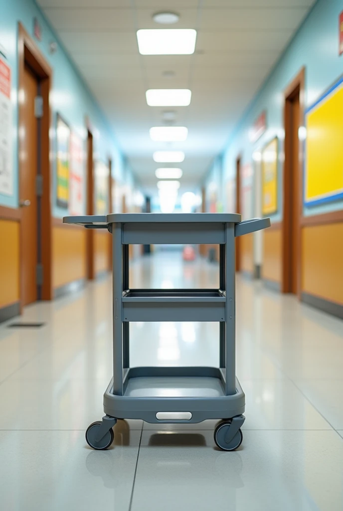 A school worker cleaning cart that is easy, comfortable and feasible with exact height and width measurements, I don't want to see the cleaner, just the cart, but I want to see how big it is because I want to make it a reality. I WANT TO SEE THE APPROXIMATELY MEASUREMENTS