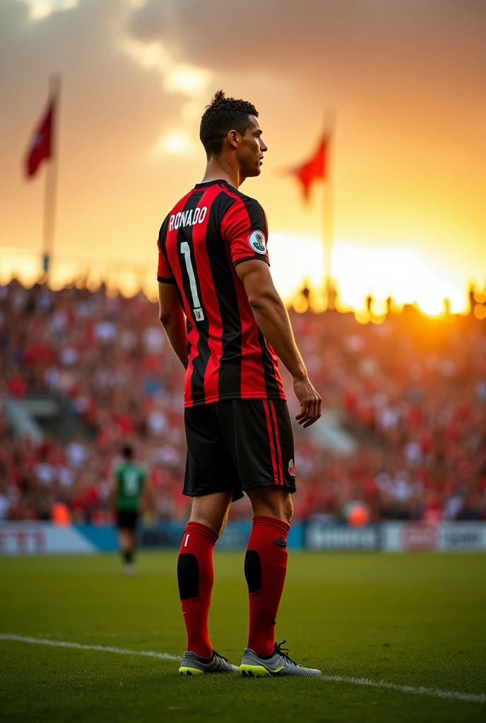 Cristiano Ronaldo in Flamengo uniform 