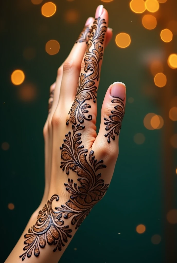 Teez mehandi by daksha logo