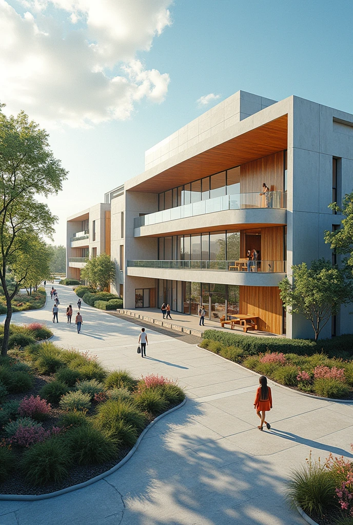 Interviews with the architects of the university network, interspersed with images of plans and the construction of the regional campuses.