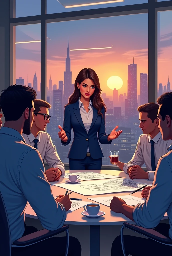 A young lawyer and five engineers