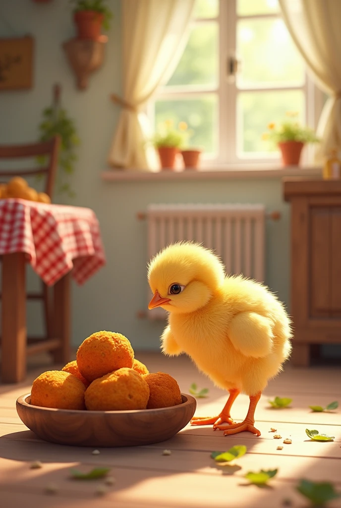 Chick and croquettes