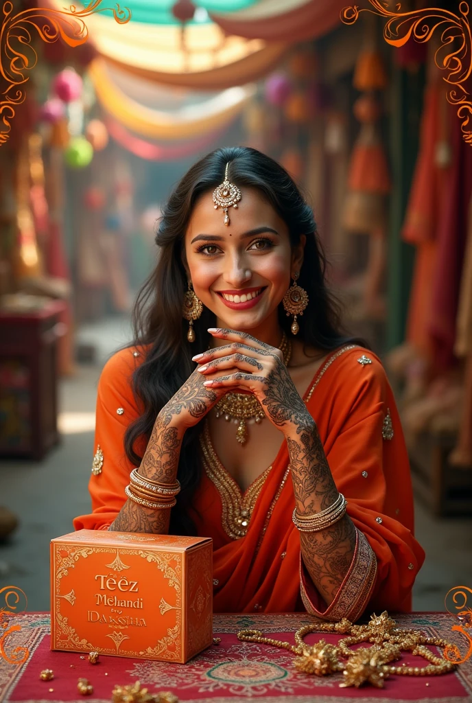 Teeez mehandi by daksha advertisement