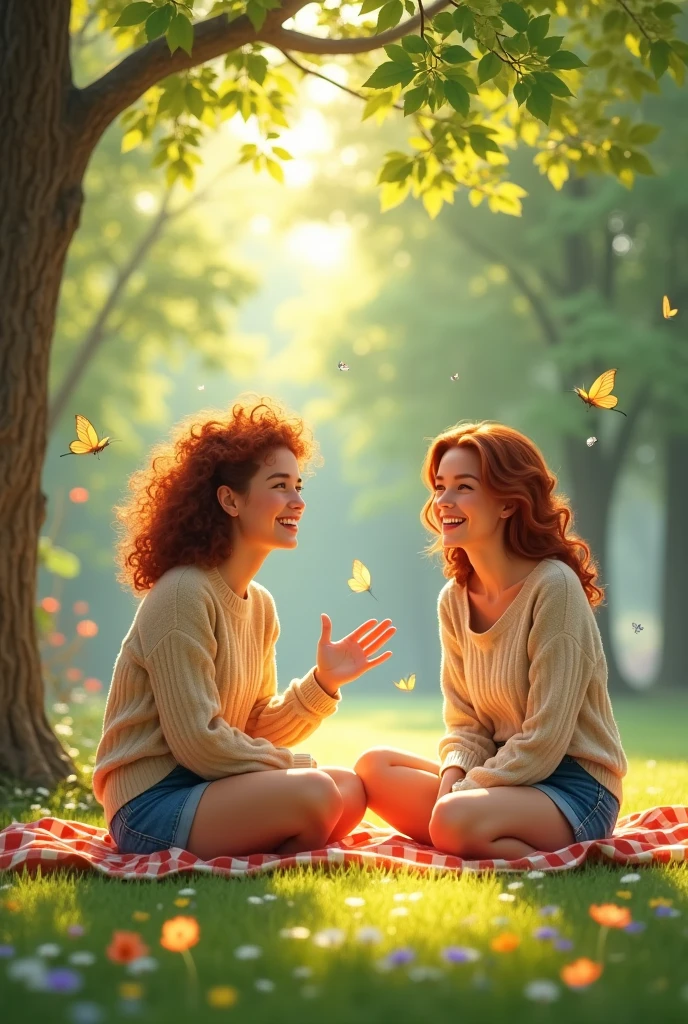Go out to talk with a friend 