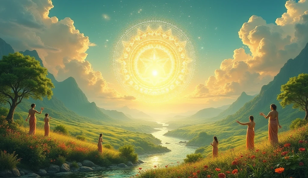 • Satya Yuga: 4800 divine years (1,728,000 earth years)
