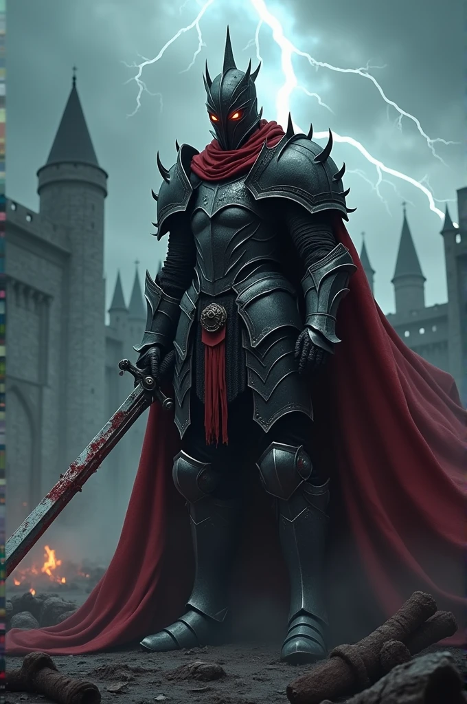 a tough and brave dark knight who is known to be very cruel