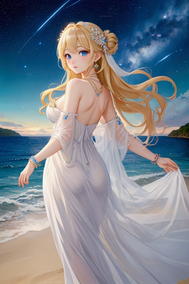 The Birth of Aphrodite, standing on the beach,
Aesthetically, Beautiful, A high resolution, high detail microcosm, Micro-detailing, Drawing, asymmetry, professional photo