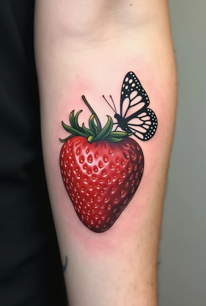A bitten apple tattooed, tattoo a Nordic apple on a woman's ass, tattoo in the shape of a bitten apple, luminous tattoo made of light, many light, gere neon