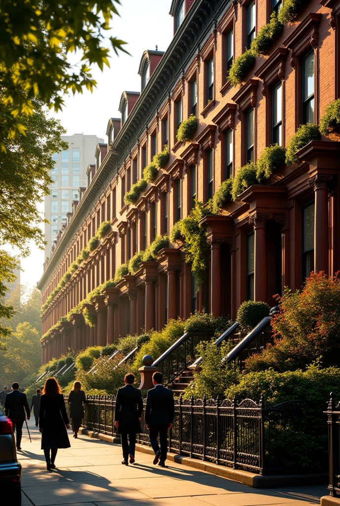 new york city,zillion dollar brownstones,fancy pants residents