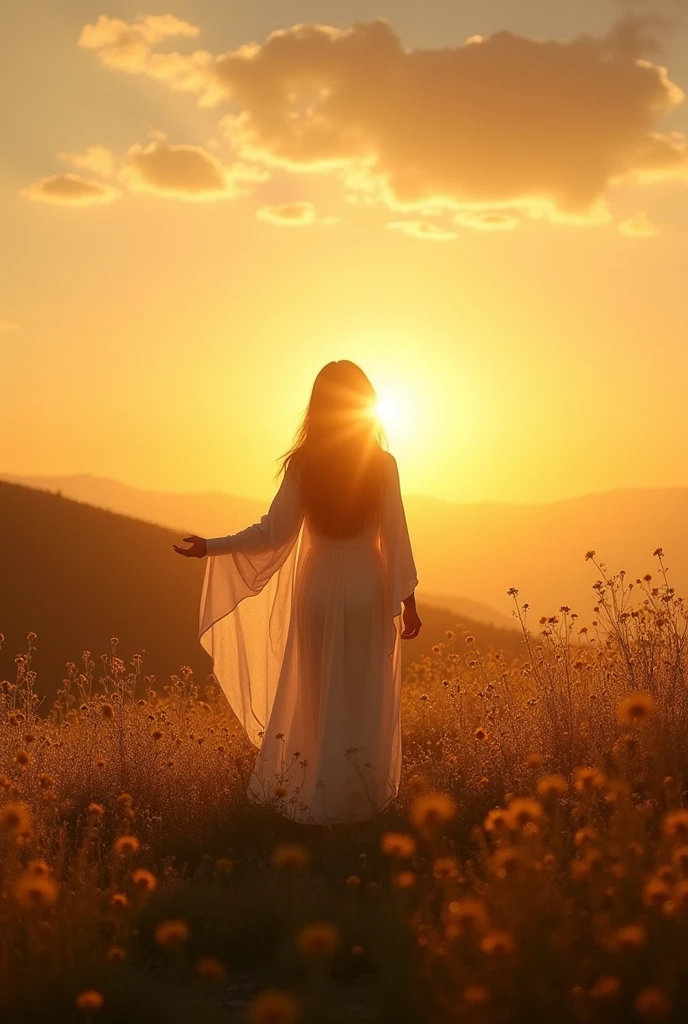 Soon blessed silhouette
