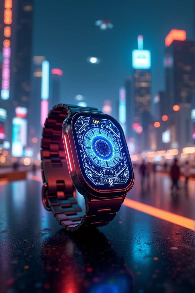 Electric watch from future
