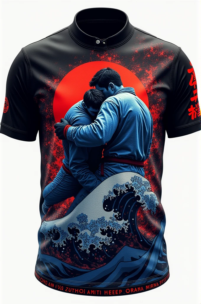 Create a jiu-jitsu shirt