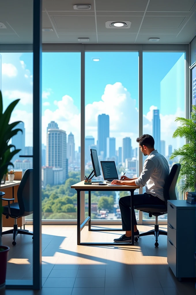 Office background image