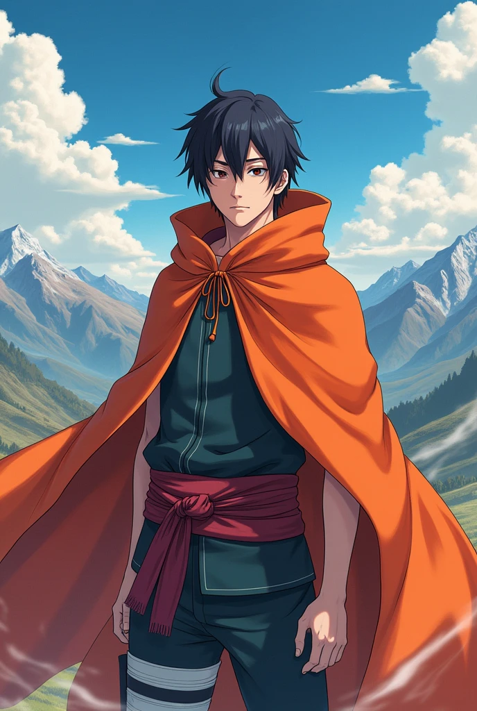 Chilean with Minato's Hokage cloak