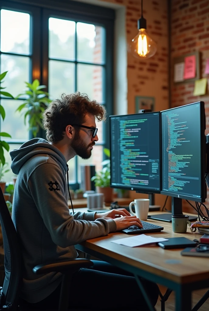 Create an image of a Back-end Developer