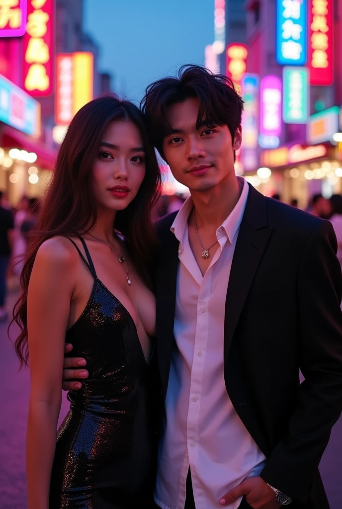 Madison beer junto a Cha Eun Woo