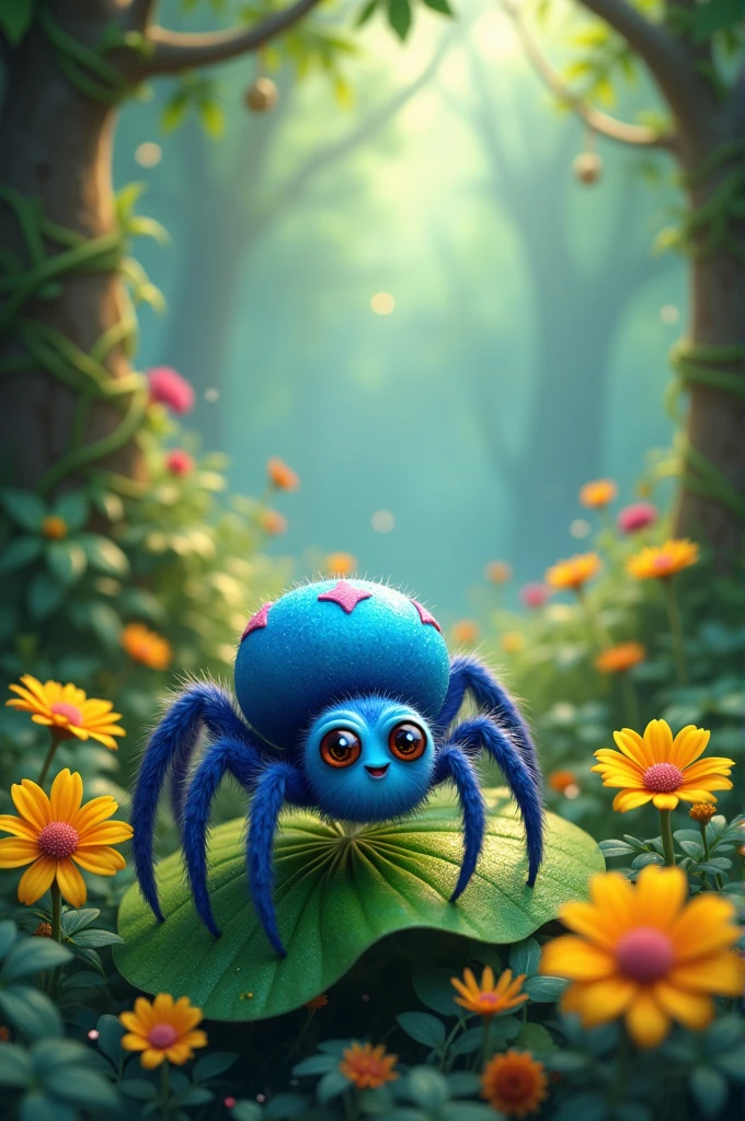 Blueyspider