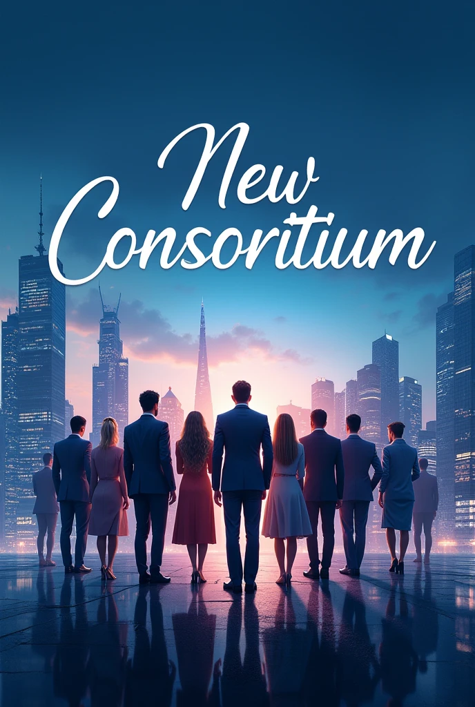 creates a consortium image, with the name written new consortium