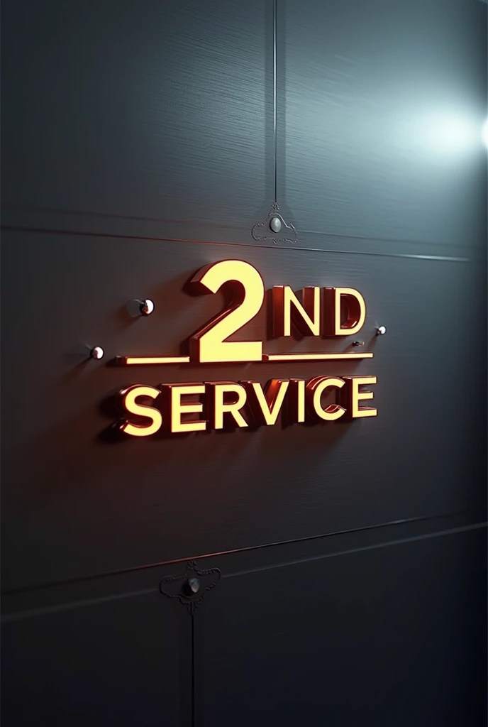 The logo says: "2nd service company"