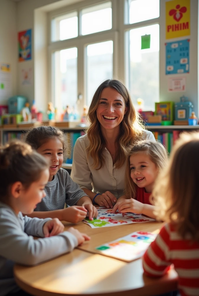 Hebrew teachers with early childhood children