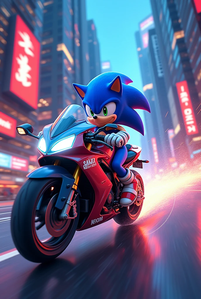 Moto delivery sonic