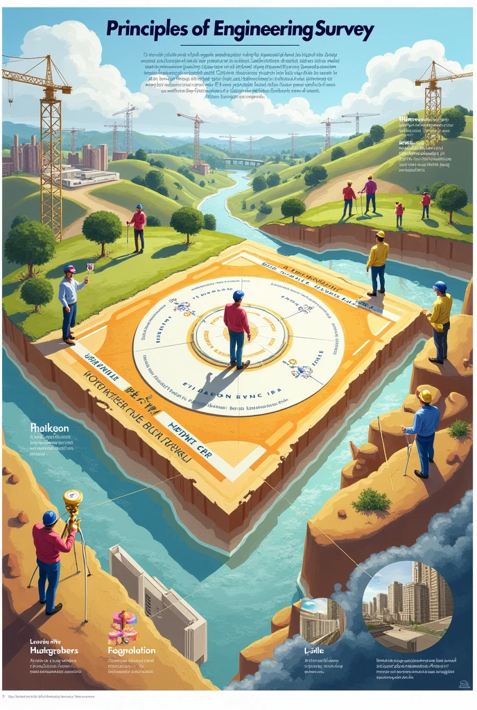 Principles of engineering survey with importance
Educational poster