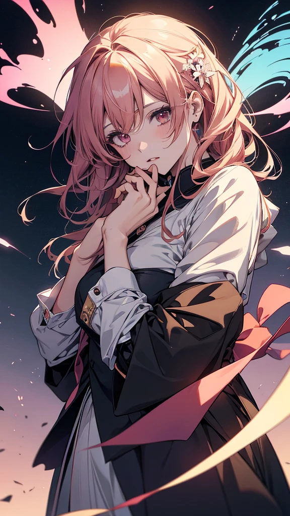 花びらが舞う花畑でキスをするAnimeカップル, two beautiful Anime, Anime Style 4k, Anime, anime art wallpaper 4k, anime art wallpaper 4k, Dreamy psychedelic anime, Best anime 4k konachan wallpaper, Shu, Zerochan Art, 4k anime wallpaper, Gwaiz on pixiv artstation, Gwaiz
