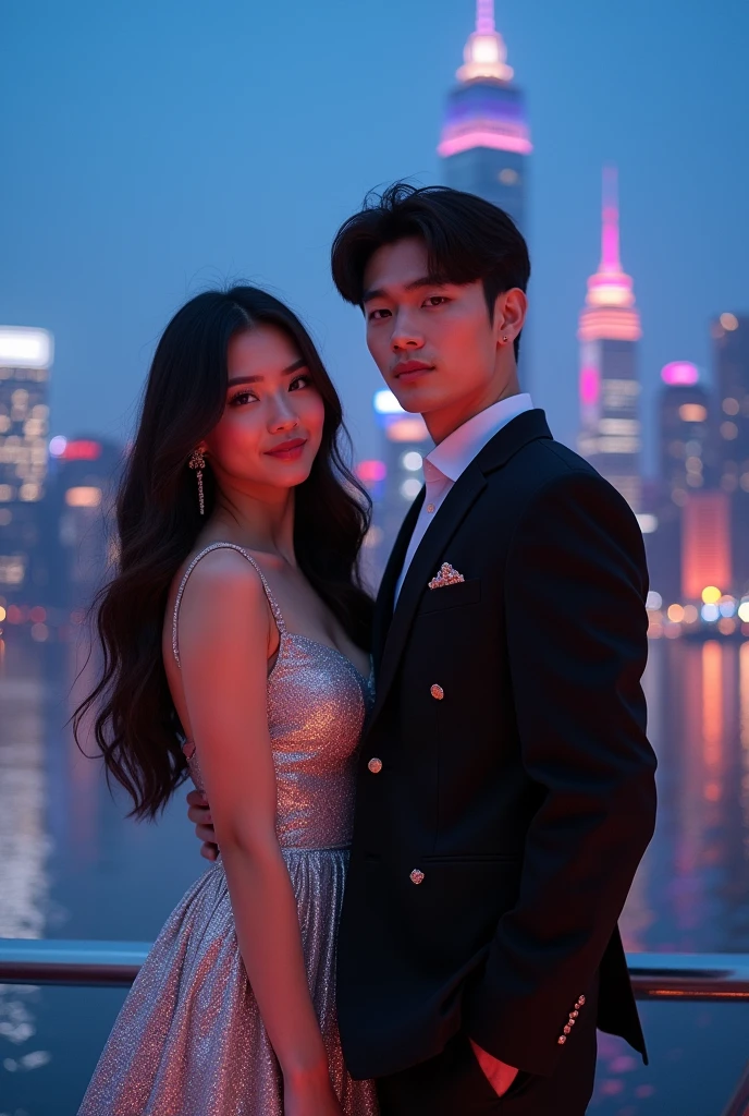 Madison Beer junto a Cha Eun Woo 
