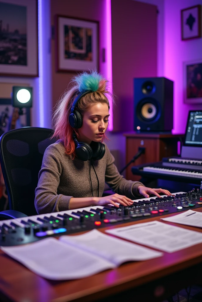 THE MUSIC PRODUCTION
