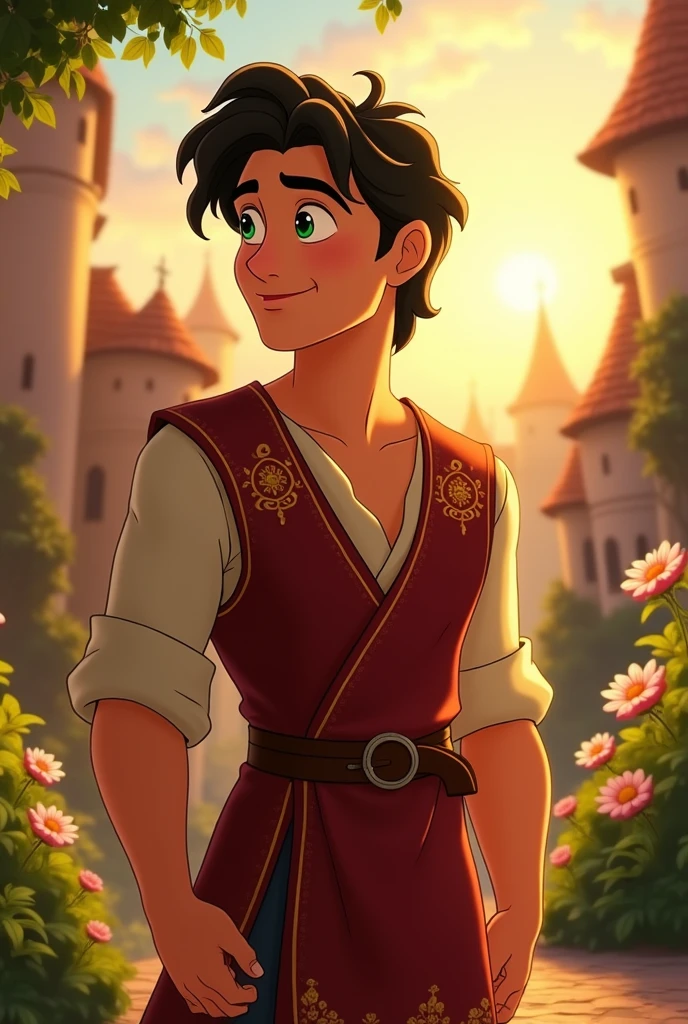 Jose from Disney&#39;s Rapunzel 90s tall handsome and attractive man realism