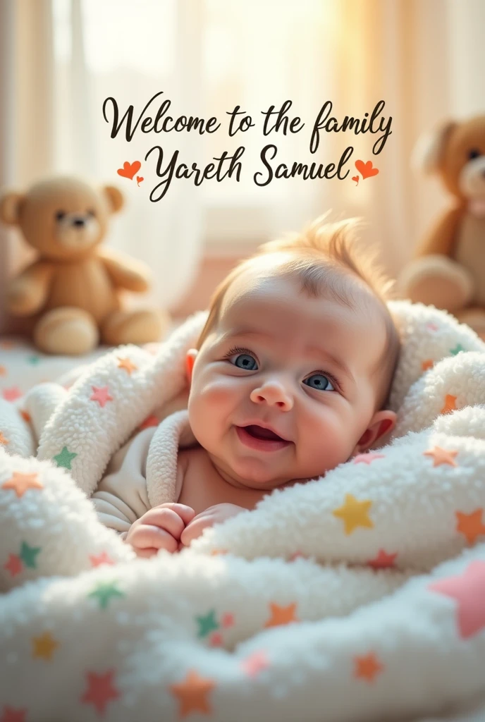  image that says welcome to the family Yareth Samuel 
