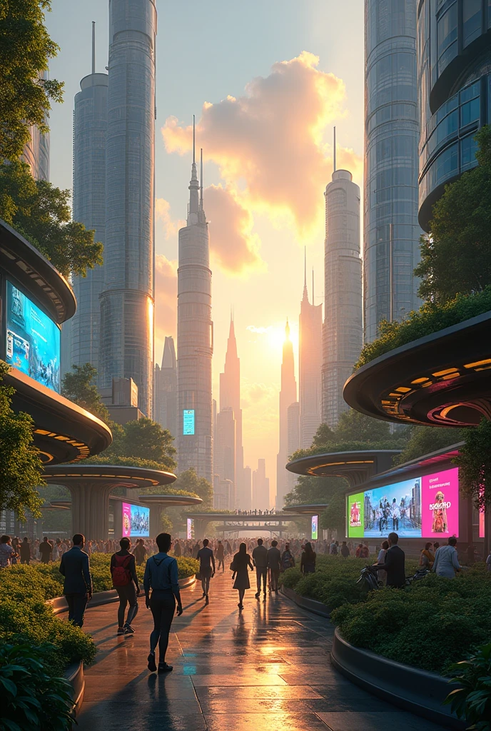 futuristic planet earth