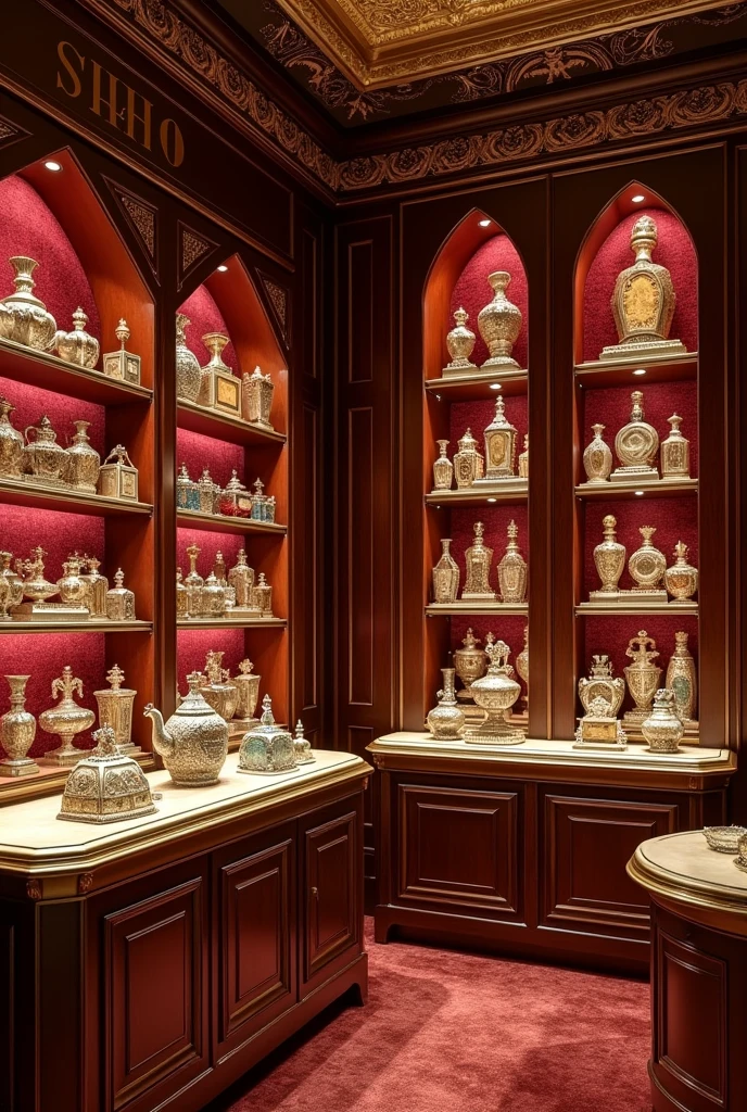 Luxurious Attar Showroom With The Brand Name Of ITEM SHOP