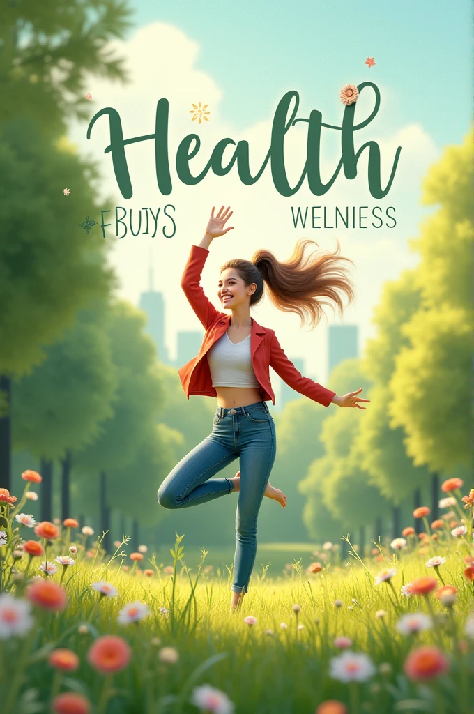 3D ebook cover about health