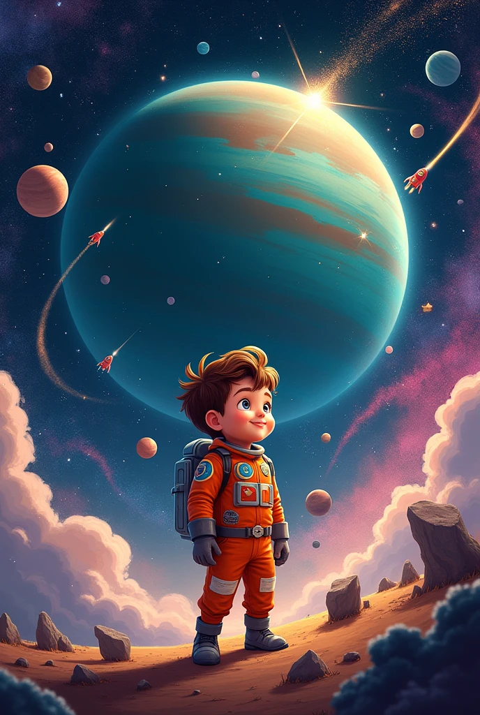 Hugo's trip to space