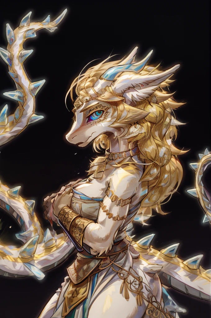 Princess zelda Light dragon antropomorfica form